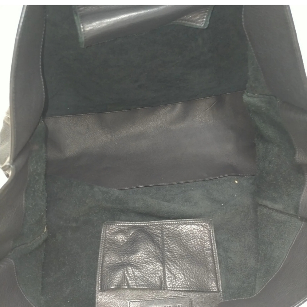 Balenciaga Tote Bag The Paper Black Leather - Picture 7 of 8